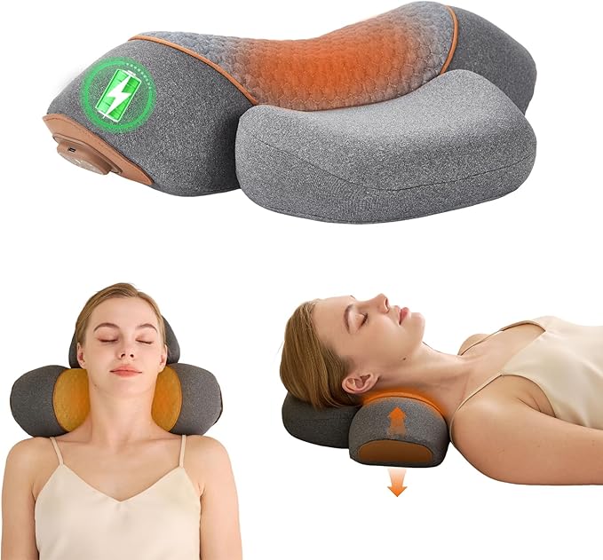 3-in-1 Rechargeable Neck Massager Pillow